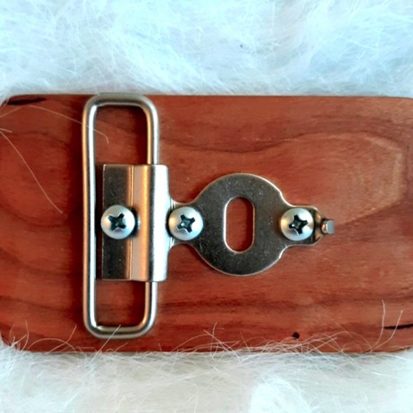 Laser Engraved Deer Head Belt Buckle - Picture 3 of 3